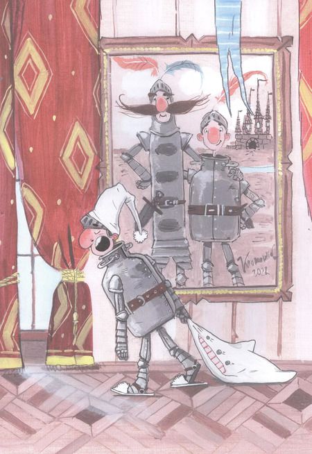 Фотография книги "Павел Линицкий: Как славный рыцарь сэр Бидон дракона победил. Книга-игра"