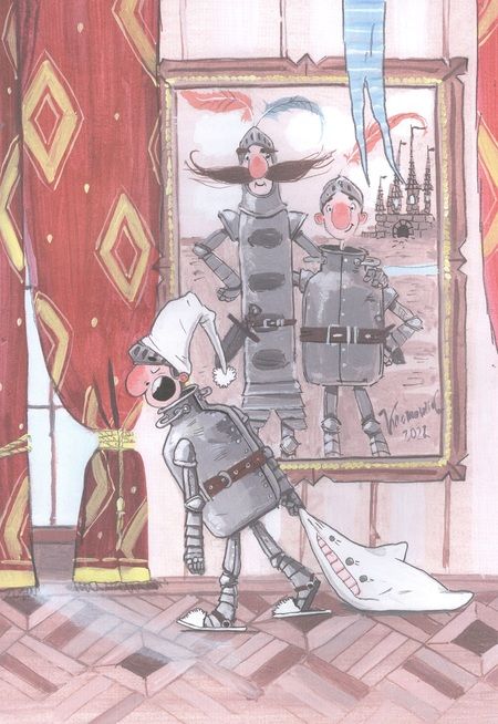 Фотография книги "Павел Линицкий: Как славный рыцарь сэр Бидон дракона победил. Книга-игра"