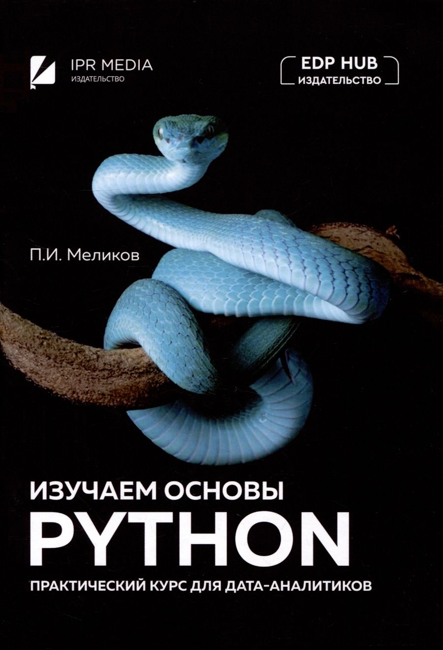 Обложка книги "Павел Меликов: Изучаем основы Python. Практический курс для дата-аналитиков"