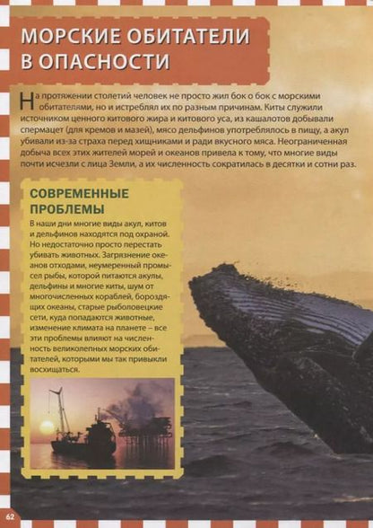 Фотография книги "ПДЭ.Морские обитатели"