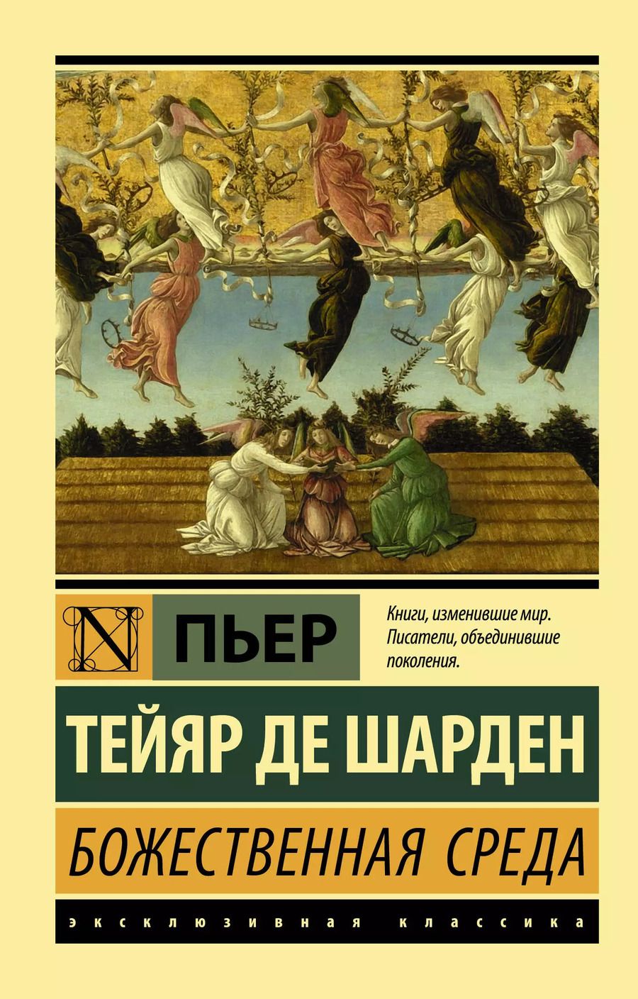 Обложка книги "Пьер Тейяр: Божественная среда"