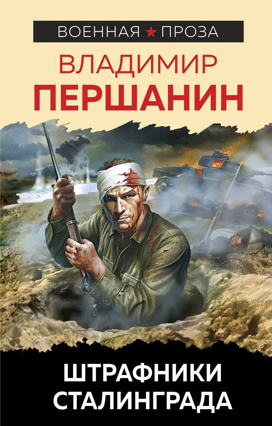 Обложка книги "Першанин: Штрафники Сталинграда  "