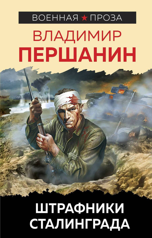 Обложка книги "Першанин: Штрафники Сталинграда  "