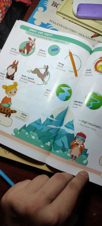 Фотография книги "Первые 500 английских слов"