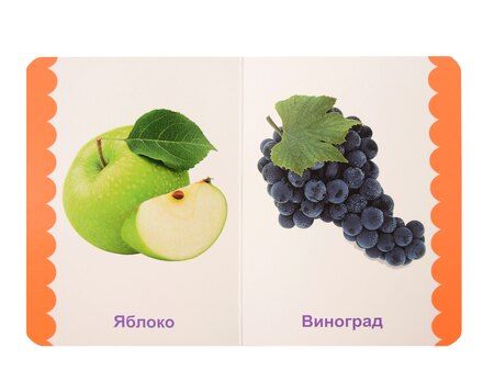 Фотография книги "Первые слова. Цветная книжка, мини-формат"