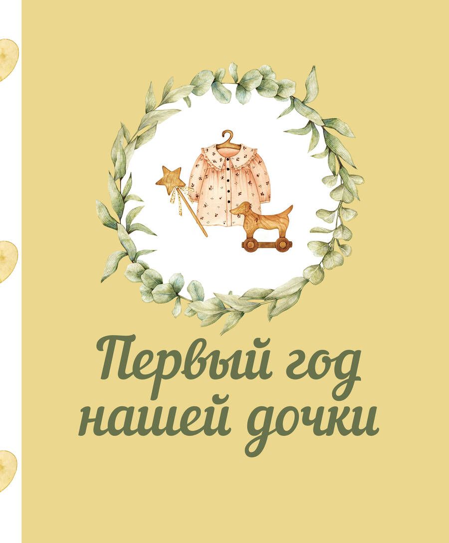 Обложка книги "Первый год нашей дочки"