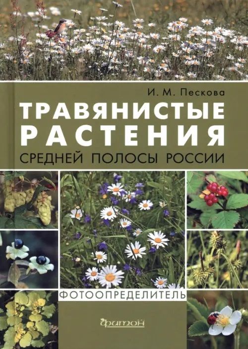 Обложка книги "Пескова: Травянистые растения средней полосы России. Фотоопределитель"