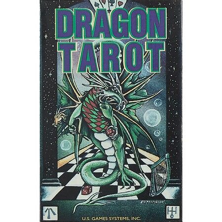 Фотография книги "Peter Pracownik: Таро Аввалон, Dragon Tarot Таро Дракона (карты+инструкция на англ. яз.) (коробка) (ПИ)"