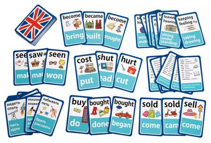 Фотография книги "Петр Степичев: Английские неправильные глаголы. Plau and say. Level Easy"