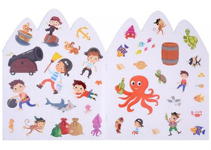 Фотография книги "Пиратские приключения. Книжка с наклейками"