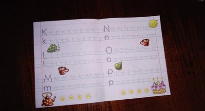 Фотография книги "Пишем по-английски. Печатные буквы. 5-6 лет"