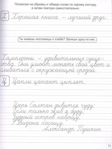 Фотография книги "Пишем предлжения и тексты. Классические прописи"