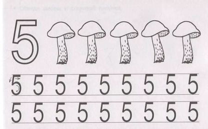 Фотография книги "Пишем цифры и буквы"