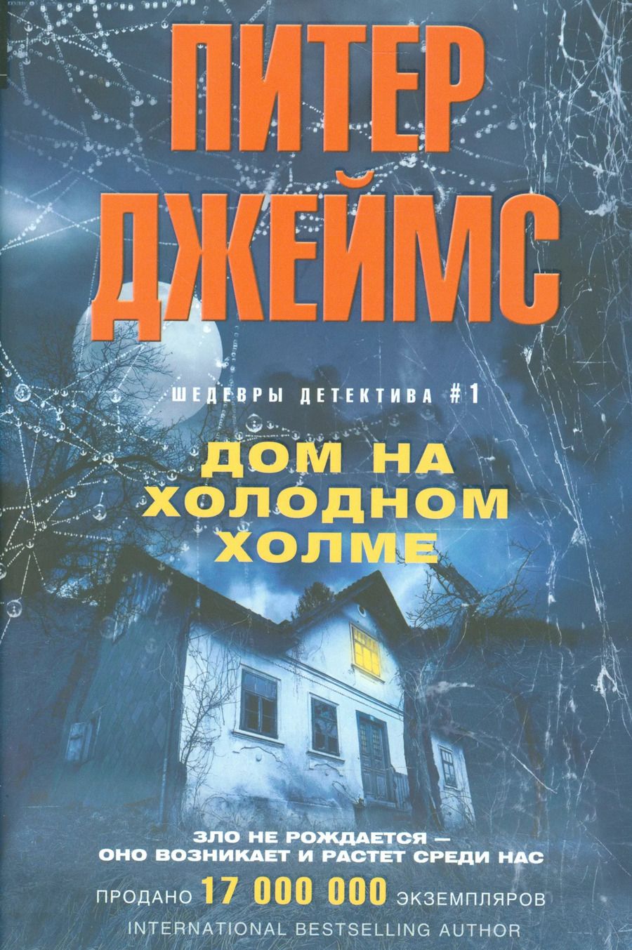 Обложка книги "Питер Джеймс: Дом на холодном холме"