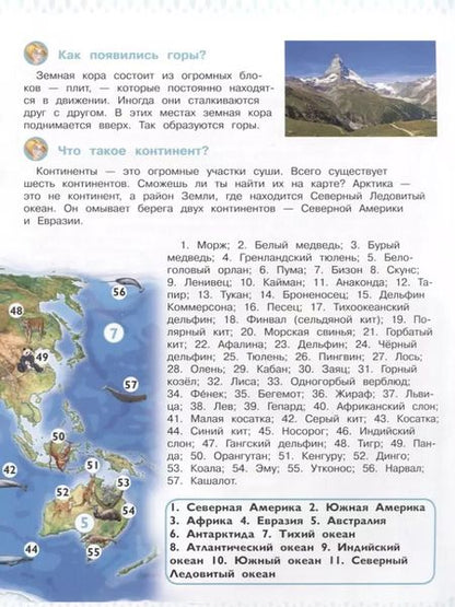 Фотография книги "Планета Земля. Энциклопедия для дошкольников с веселым енотом"