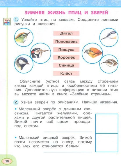 Фотография книги "Плешаков, Новицкая: Окружающий мир. 2 класс. Рабочая тетрадь. В 2-х частях. Часть 2. ФГОС"