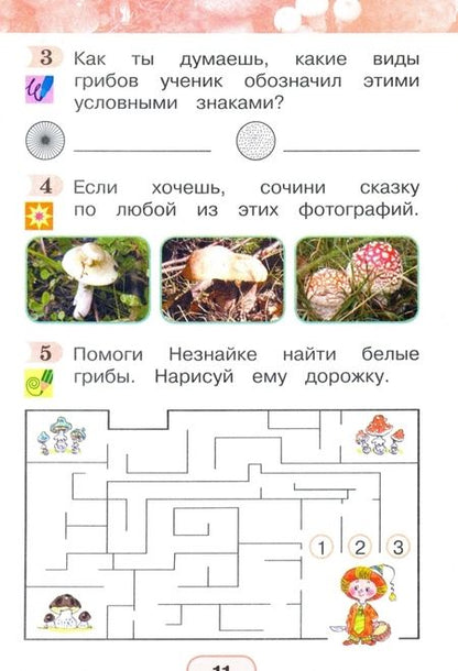 Фотография книги "Поглазова, Шилин: Окружающий мир. 1 класс. Рабочая тетрадь. В 2-х частях. Часть 2. ФГОС"