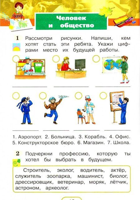 Фотография книги "Поглазова, Шилин: Окружающий мир. 2 класс. Рабочая тетрадь. Часть 1. ФГОС"