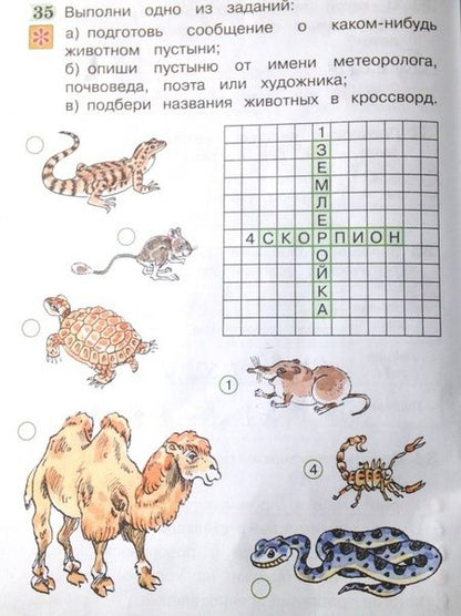 Фотография книги "Поглазова, Шилин: Окружающий мир. 4 класс. Рабочая тетрадь. Часть 1. ФГОС"