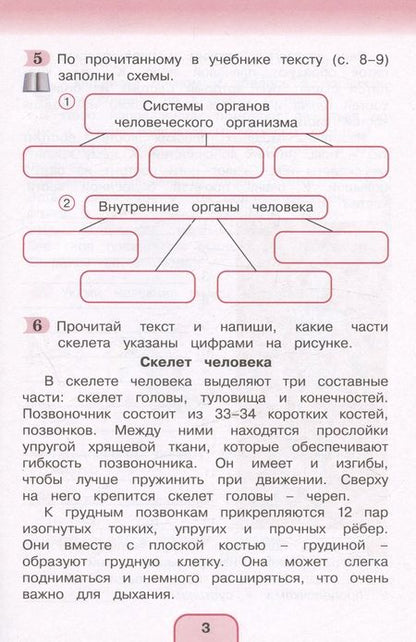 Фотография книги "Поглазова, Шилин: Окружающий мир. Рабочая тетрадь. 3 класс. В двух частях. Часть 2"