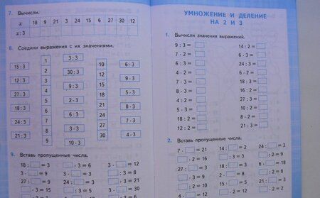Фотография книги "Погорелова: Математика. Табличное умножение. 2-3 классы. Тренажёр. ФГОС"