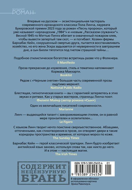 Фотография книги "Пол Линч: Черный снег"