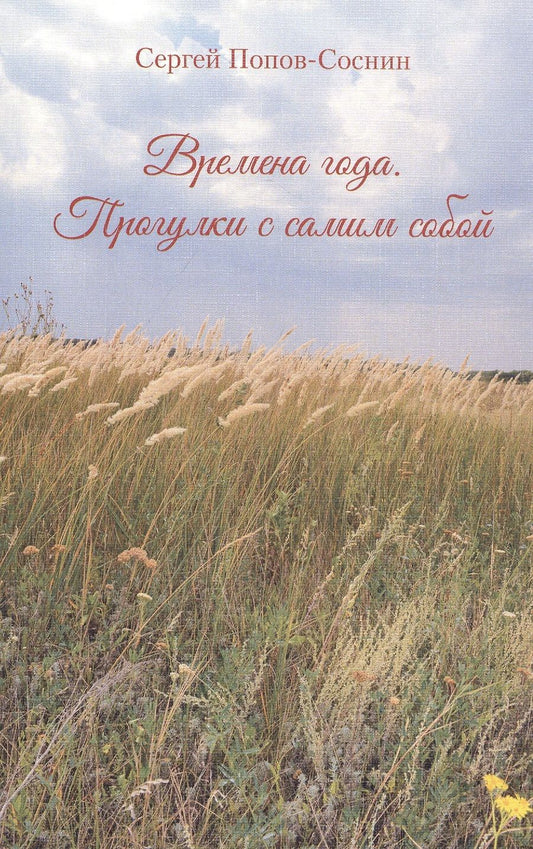 Обложка книги "Попов-Соснин: Времена года. Прогулки с самим собой"