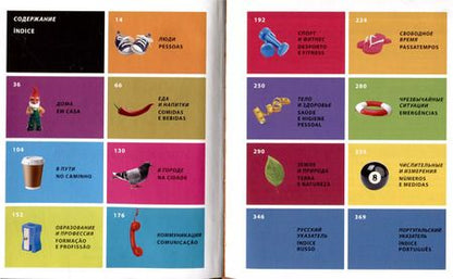 Фотография книги "Португальский язык. Иллюстрированный словарь"