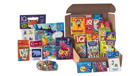 Фотография книги "Посылка От Деда Мороза. Для детей от 5 до 6 лет. Большой комплект IQ-игр для волшебного праздника"