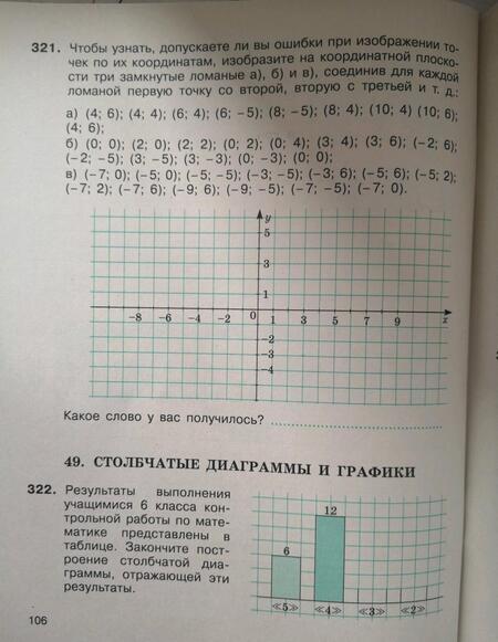 Фотография книги "Потапов, Шевкин: Математика. 6 класс. Рабочая тетрадь. ФГОС"