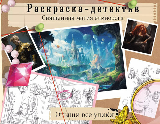 Обложка книги "Потерянная гармония. Священная магия единорога"