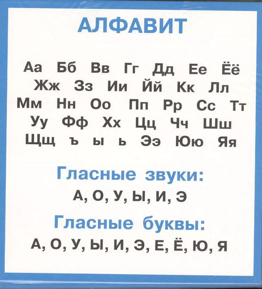 Обложка книги "Правила по русскому языку в таблицах. Набор карочек"