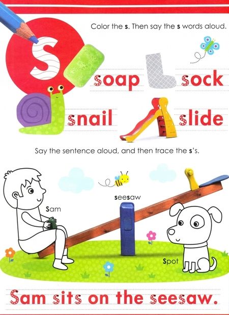 Фотография книги "Pre-K Skills Workbook. Letter Sounds"
