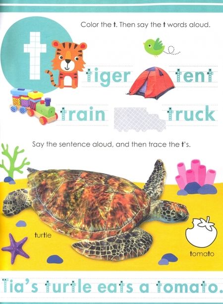 Фотография книги "Pre-K Skills Workbook. Letter Sounds"