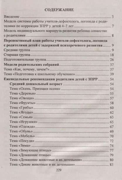 Фотография книги "Преодоление задержки психоречевого развития у детей 4-7 лет. Система работы с родителями, мастер-классы, планирование индивидуального маршрута ребёнка"
