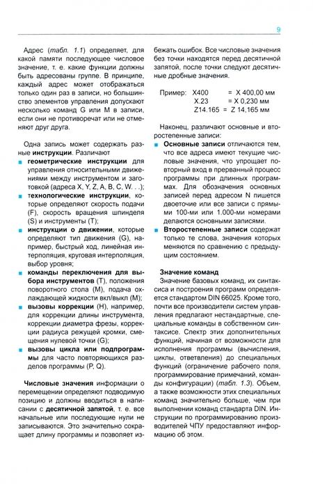 Фотография книги "Программирование на станках с ЧПУ. Учебник"