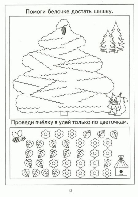 Фотография книги "Пройди лабиринты Задания на зрит. Восприят. и мелкую моторику рук (4-5л.) (мПапкаДошк) (папка)"