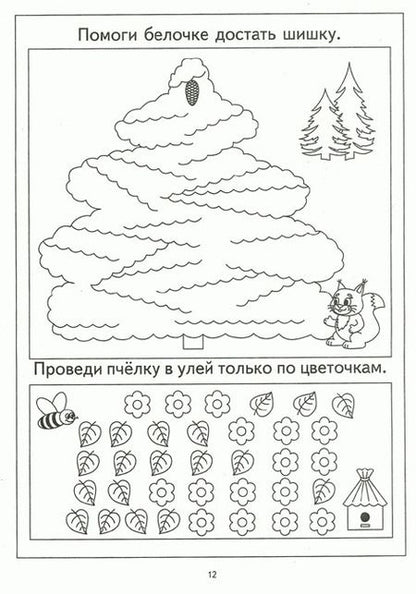 Фотография книги "Пройди лабиринты Задания на зрит. Восприят. и мелкую моторику рук (4-5л.) (мПапкаДошк) (папка)"