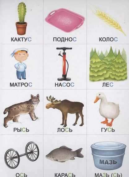 Фотография книги "Произносим звуки правильно. Развивающая игра-лото"
