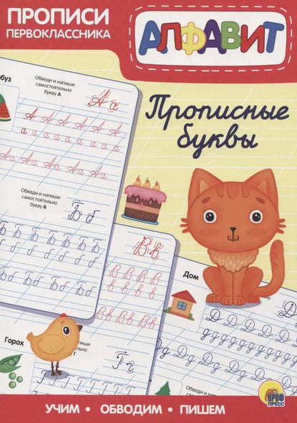 Обложка книги "Пропись. Прописные буквы"