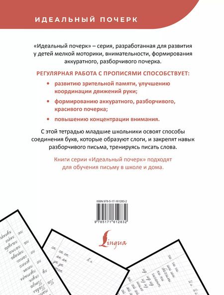 Фотография книги "Прописи по русскому языку. Учимся писать слоги и слова"