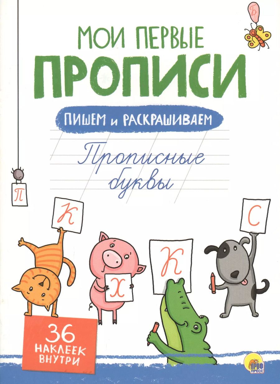 Обложка книги "Прописные буквы"