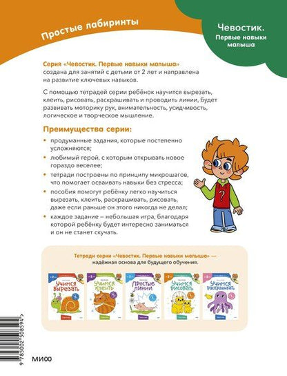 Фотография книги "Простые лабиринты (Чевостик)"