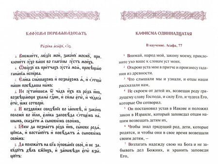 Фотография книги "Псалтирь с переводом на русском языке"