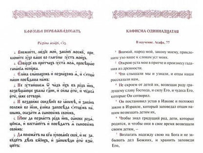 Фотография книги "Псалтирь с переводом на русском языке"