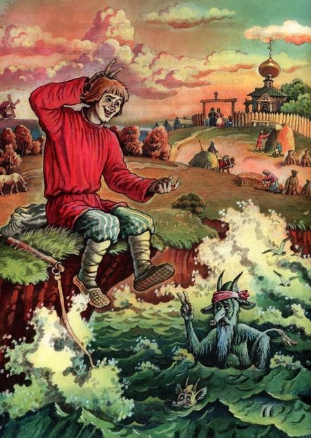 Фотография книги "Пушкин: Сказка о попе и его работнике Балде"