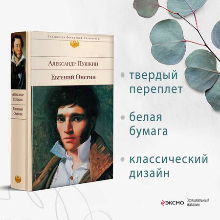 Фотография книги "Пушкин: Евгений Онегин"