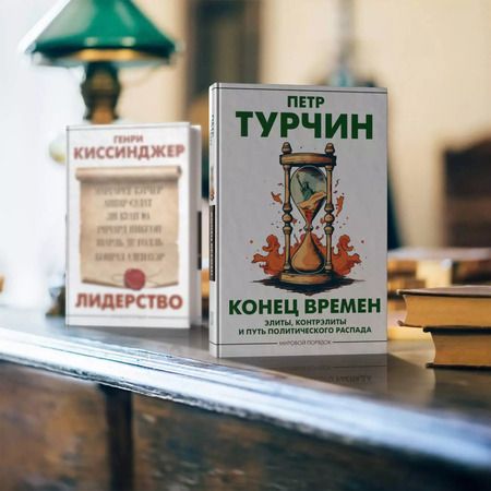 Фотография книги "Пётр Турчин: Конец времен. Элиты, контрэлиты и путь политического распада"