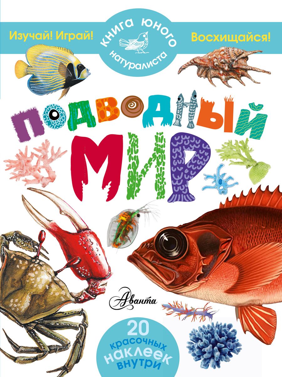 Обложка книги "Пётр Волцит: КнигаЮнНата(+20НАКЛ)Подводный мир"