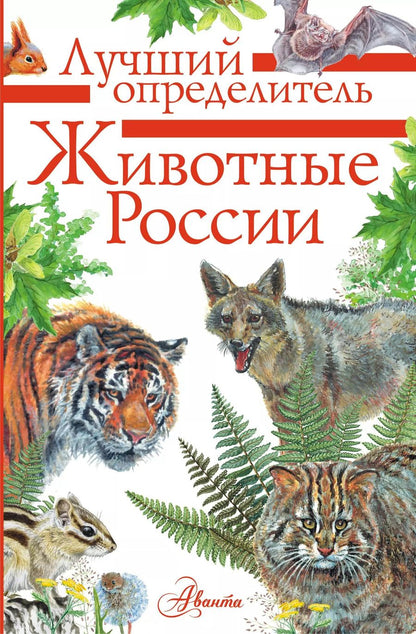 Обложка книги "Пётр Волцит: Животные России. Определитель"